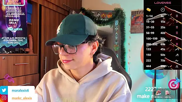 marckalexis online show from 7, 3, 2026