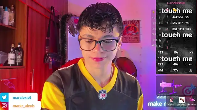 Snapshot of marckalexis chatting on 23, 7, 2026 marckalexis online show from 23, 7, 2026