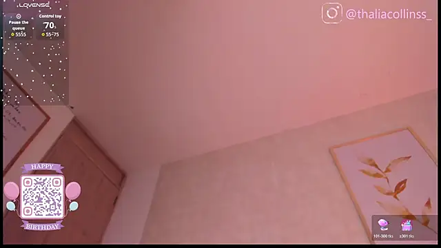 Snapshot of thaliacollins chatting on 18, 7, 2026 thaliacollins online show from 18, 7, 2026