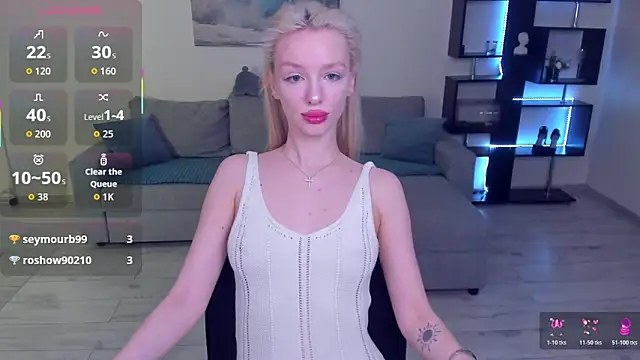 AleksaBlonde online show from 5, 3, 2026