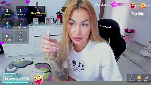 GlossyDiamondX online show from 9, 9, 2025