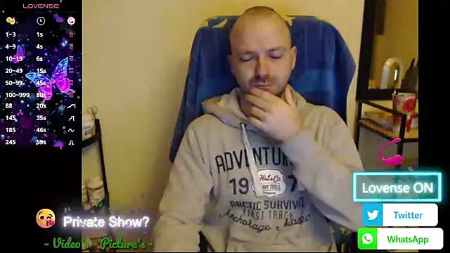 RealManHaveHairy online show from 26, 3, 2026