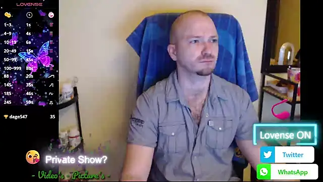 RealManHaveHairy online show from 23, 3, 2026