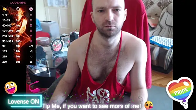 RealManHaveHairy online show from 12, 3, 2025