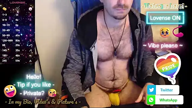 RealManHaveHairy online show from 7, 11, 2025