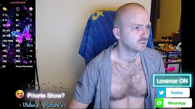 RealManHaveHairy online show from 17, 4, 2026