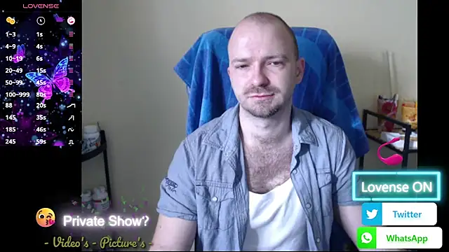 RealManHaveHairy online show from 23, 3, 2026