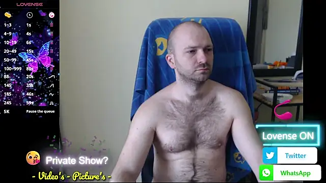 RealManHaveHairy online show from 22, 4, 2026