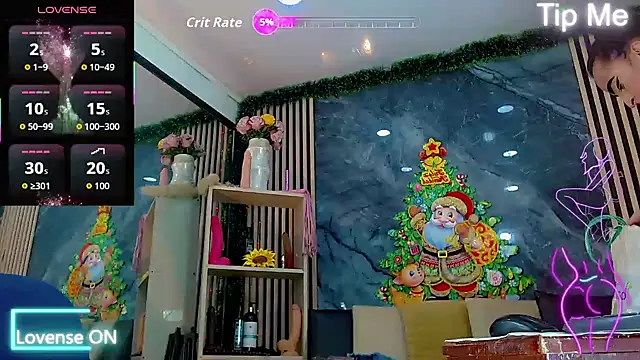 PriscilaRainbow online show from 16, 12, 2025