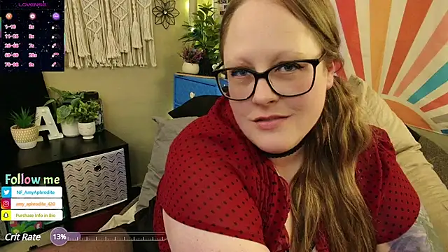 AmyAphrodite online show from 21, 2, 2025