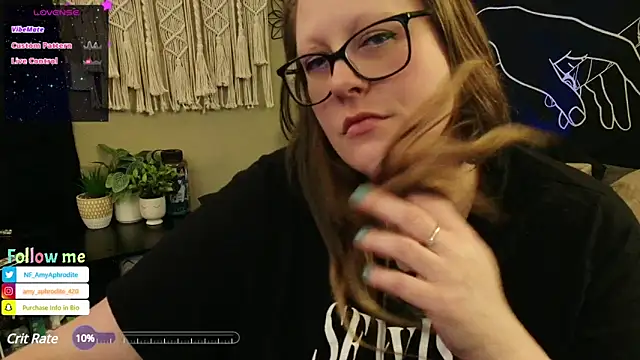 AmyAphrodite online show from 24, 2, 2025