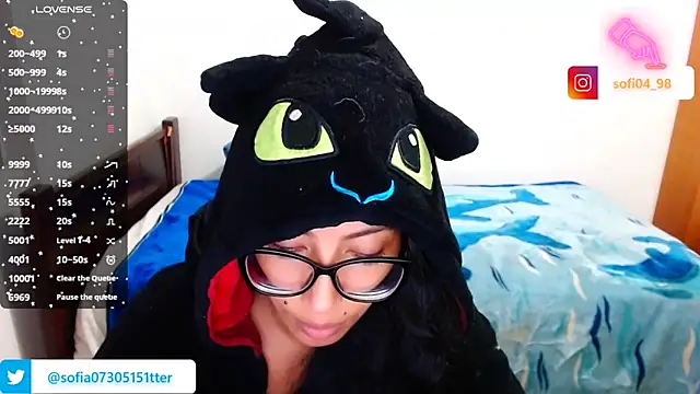 sofia rosse4 online show from 1, 10, 2025