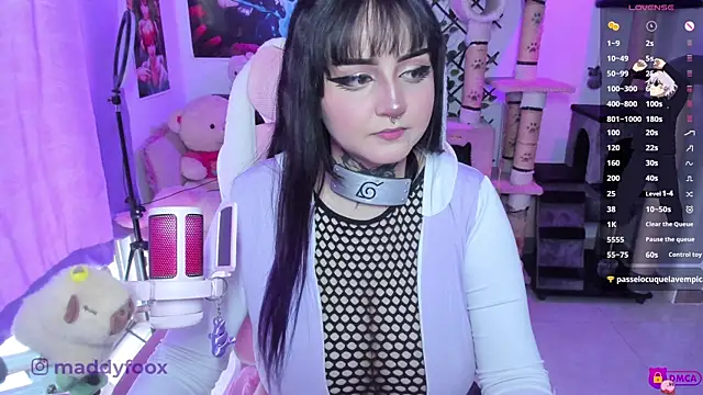 MaddyFooxx online show from 11, 7, 2026