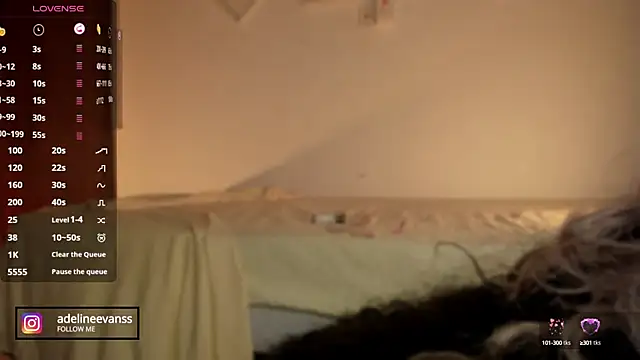 AdelineEvanss online show from 30, 1, 2025