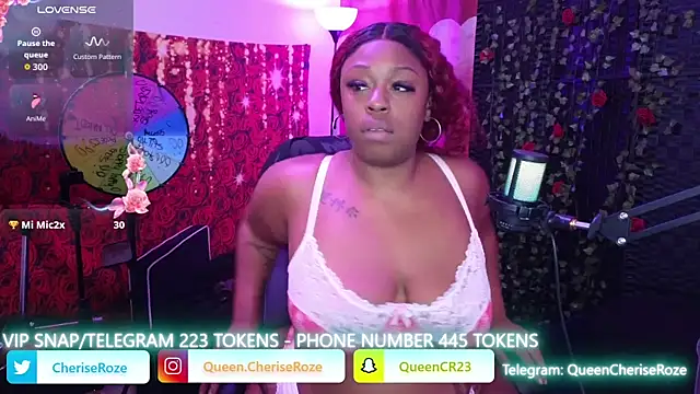 cheriserozequeen online show from 10, 9, 2025