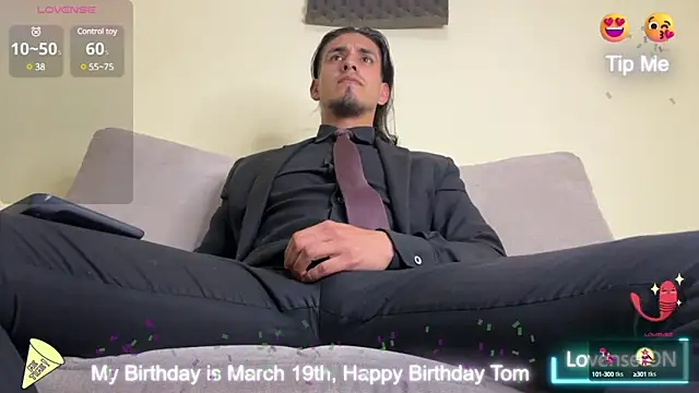 Tom blunt96 online show from 20, 3, 2025