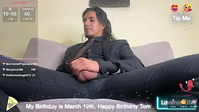Tom blunt96 online show from 21, 3, 2025