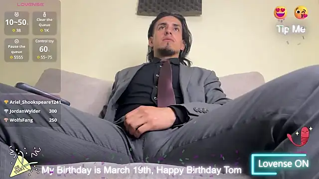 Tom blunt96 online show from 19, 3, 2025