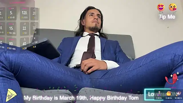 Tom blunt96 online show from 22, 3, 2025