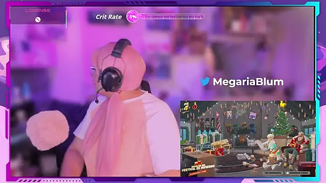 MegariaB online show from 22, 12, 2025