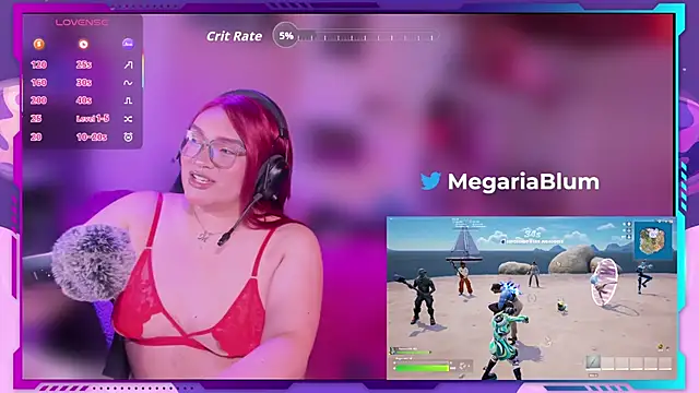 Snapshot of MegariaB chatting on 26, 4, 2026 MegariaB online show from 26, 4, 2026