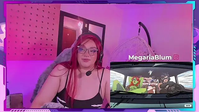 MegariaB online show from 18, 7, 2026