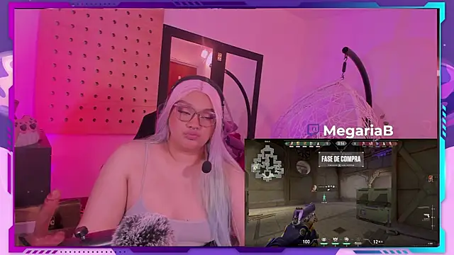 MegariaB online show from 24, 7, 2026