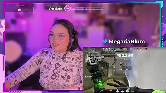 MegariaB online show from 15, 12, 2025