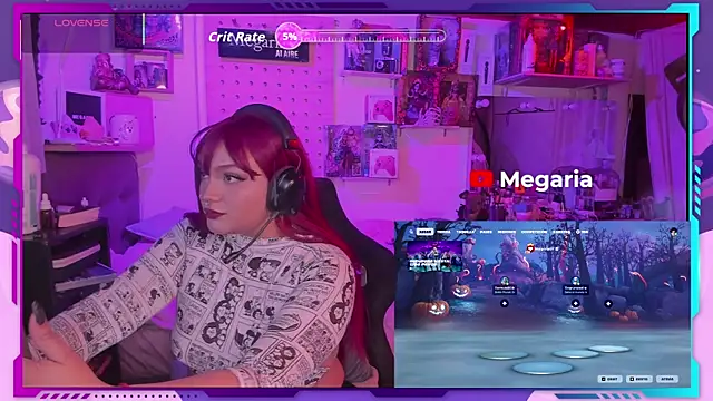 Snapshot of MegariaB chatting on 19, 10, 2025 MegariaB online show from 19, 10, 2025