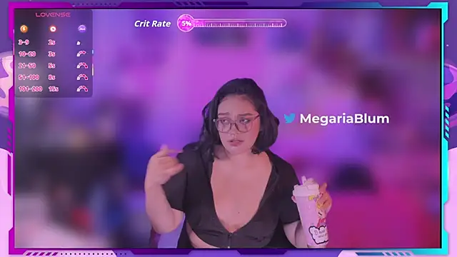 MegariaB online show from 2, 4, 2026