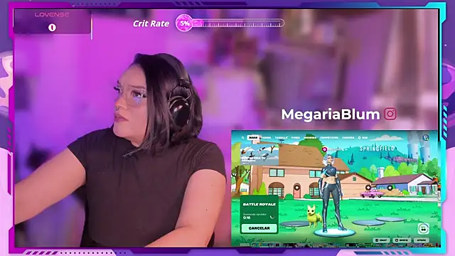 Snapshot of MegariaB chatting on 13, 11, 2025 MegariaB online show from 13, 11, 2025