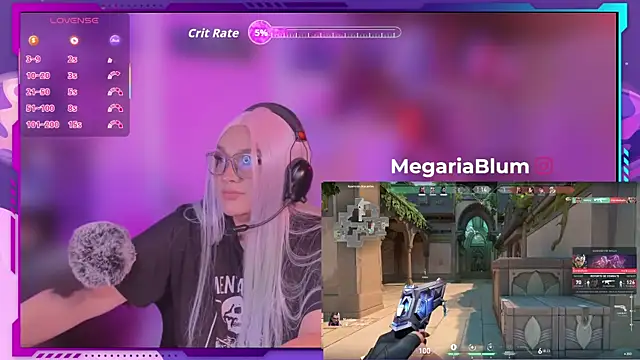 MegariaB online show from 4, 4, 2026