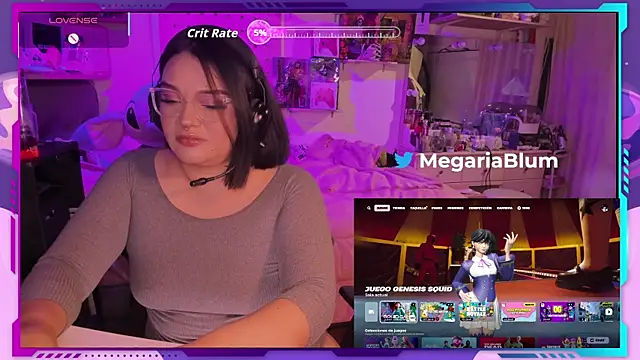 Snapshot of MegariaB chatting on 11, 11, 2025 MegariaB online show from 11, 11, 2025