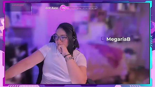 MegariaB online show from 16, 1, 2026