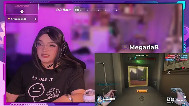 MegariaB online show from 20, 12, 2025