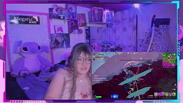 MegariaB online show from 8, 2, 2025