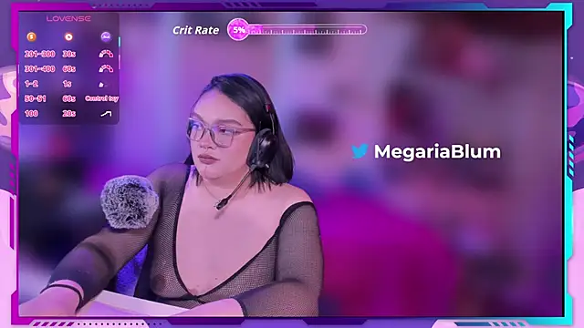 MegariaB online show from 24, 4, 2026
