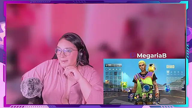 MegariaB online show from 19, 6, 2026