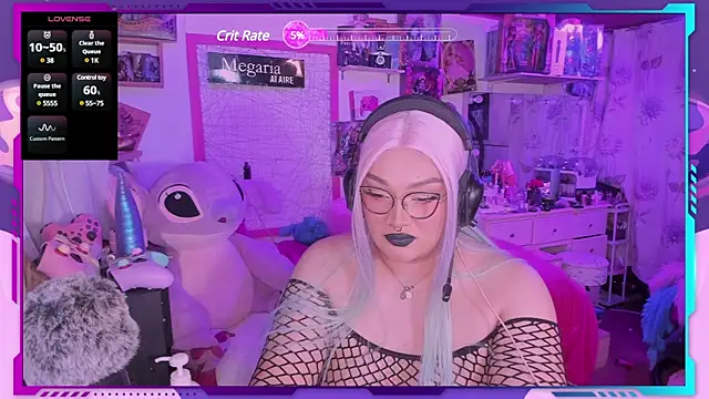 MegariaB online show from 14, 2, 2025