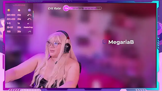 Snapshot of MegariaB chatting on 25, 4, 2026 MegariaB online show from 25, 4, 2026