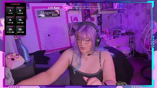 MegariaB online show from 6, 2, 2025