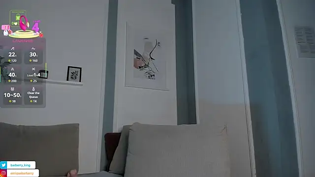 EnriqueBarberry online show from 23, 11, 2025