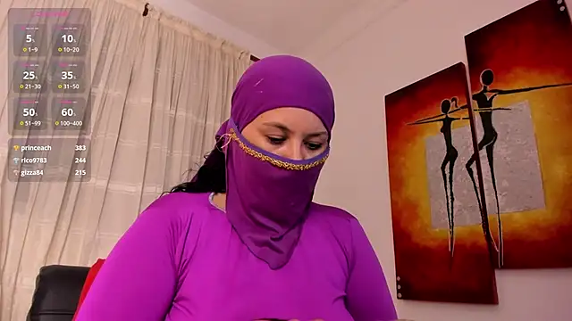 Amina hafsa online show from 22, 2, 2025