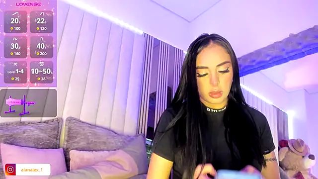 AlanaLexx  online show from 1, 10, 2025