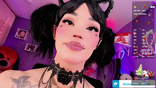 sweettdoll scarlett online show from 19, 12, 2024