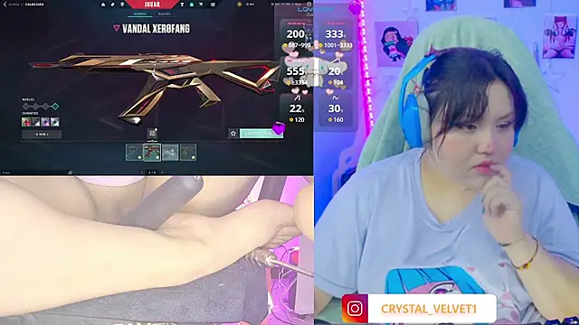 crystal7u7 online show from 14, 10, 2025