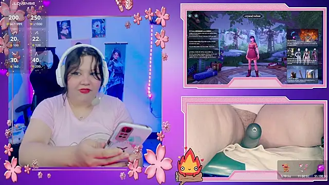 crystal7u7 online show from 4, 2, 2026