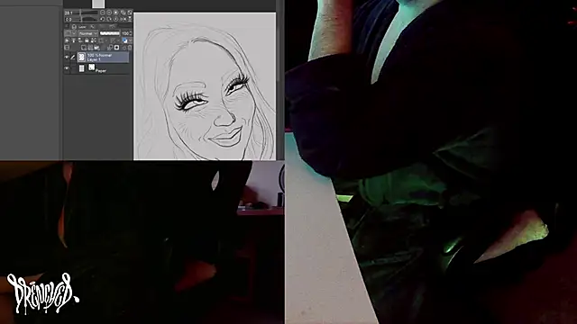 DrenchedArt online show from 30, 1, 2025