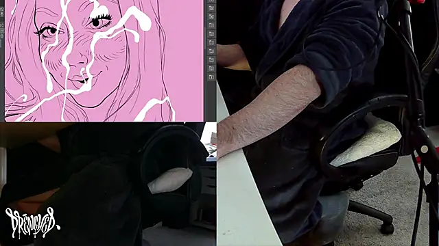 DrenchedArt online show from 26, 2, 2025