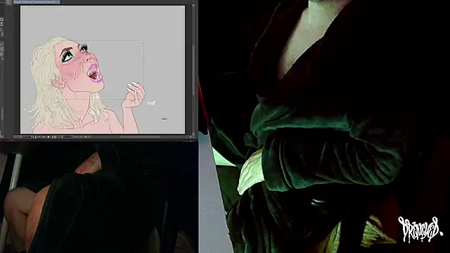 DrenchedArt online show from 16, 11, 2025